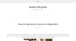 Desktop Screenshot of bodhicoffeephila.com